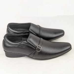 Black Belt Premium Leather Shoe