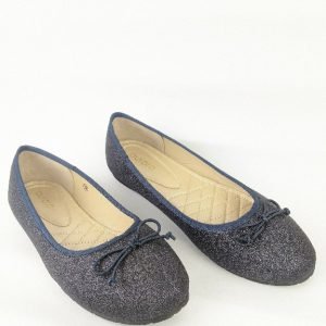 Blue Ballerina Flat Sandal